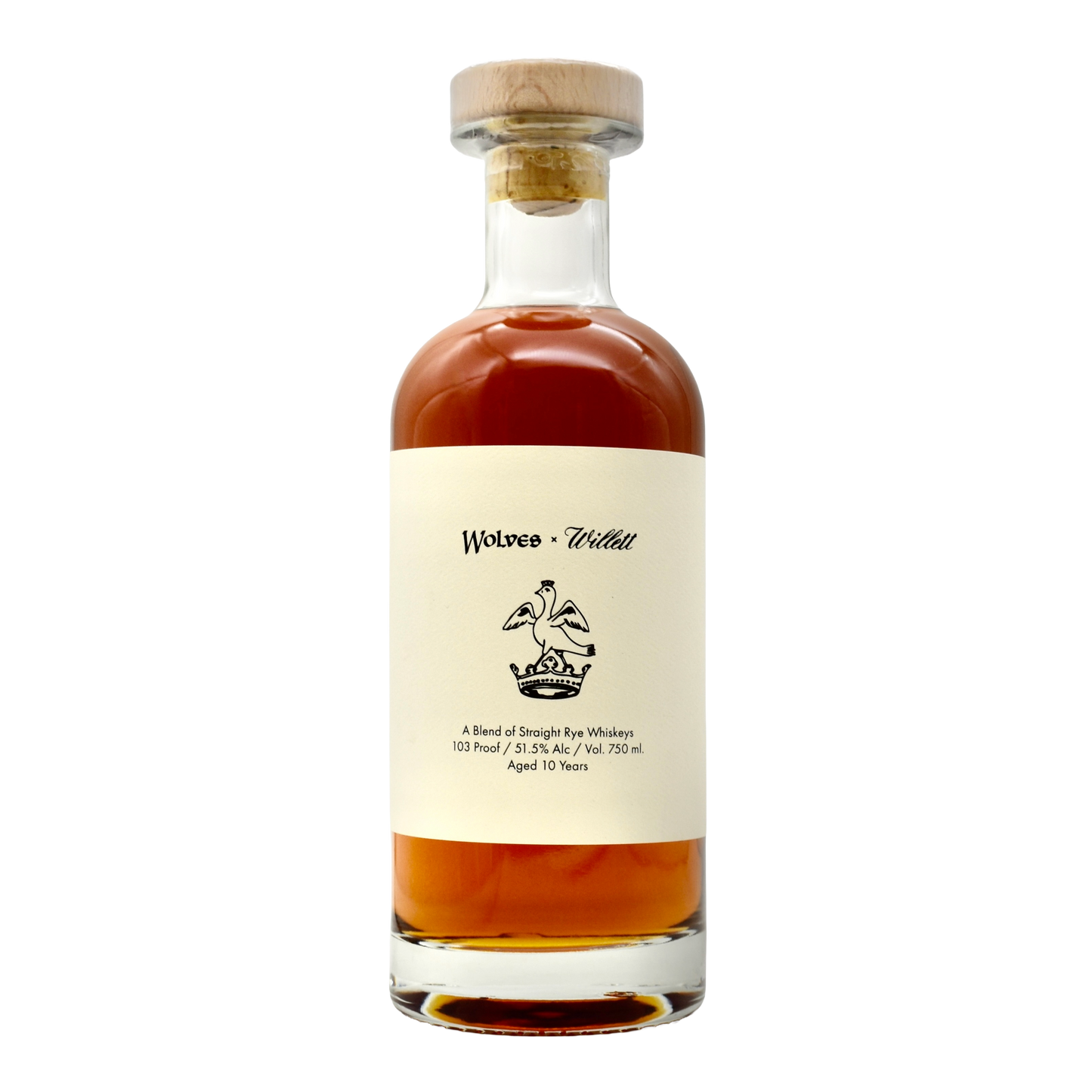 Wolves x Willett Rye Whiskey 750ml