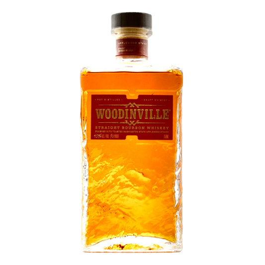 Woodinville Whiskey Co. Straight Bourbon Finished with Toasted Applewood Staves 750ml