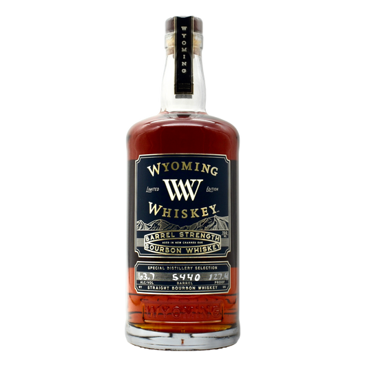 Wyoming Whiskey Barrel Strength Bourbon 750ml