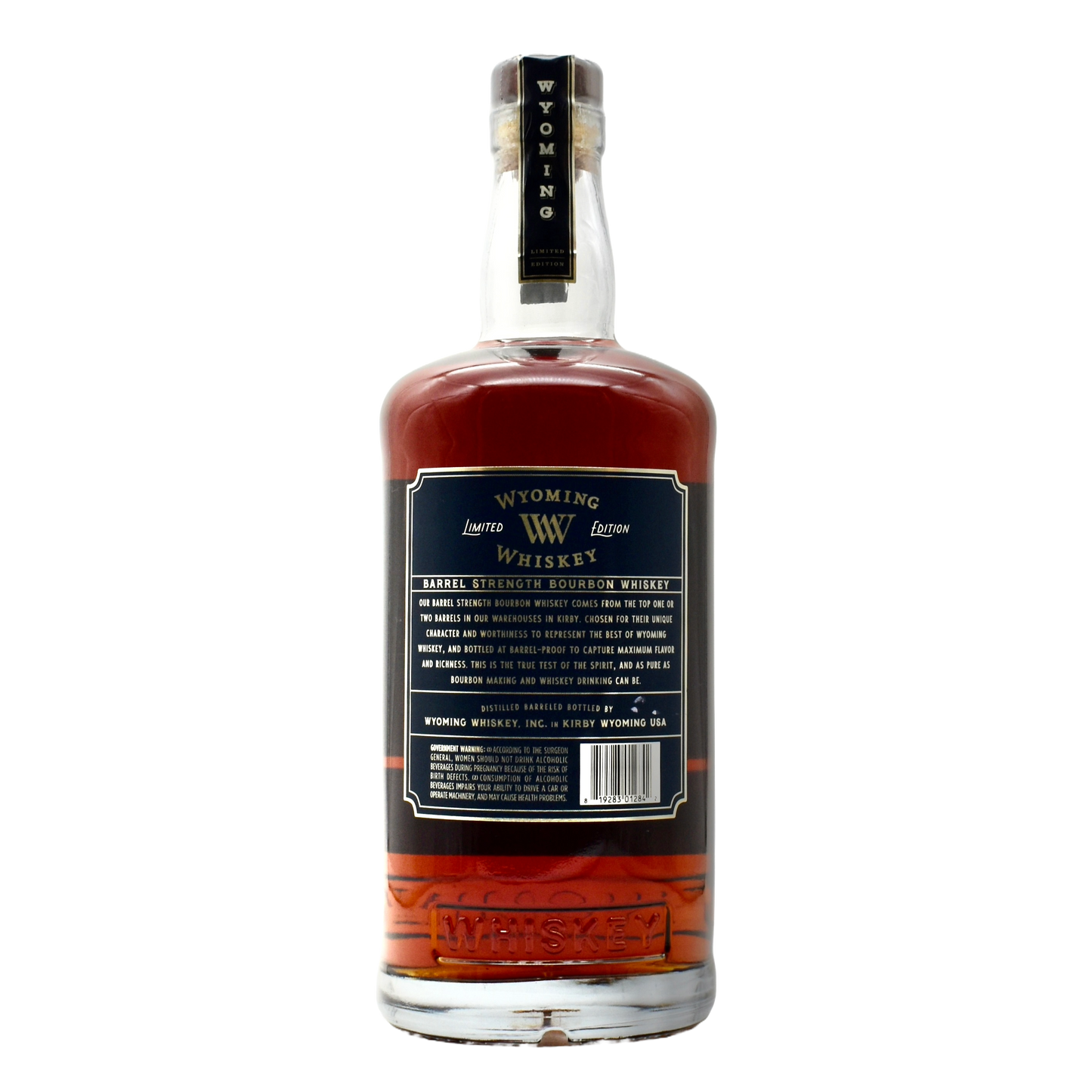 Wyoming Whiskey Barrel Strength Bourbon 750ml