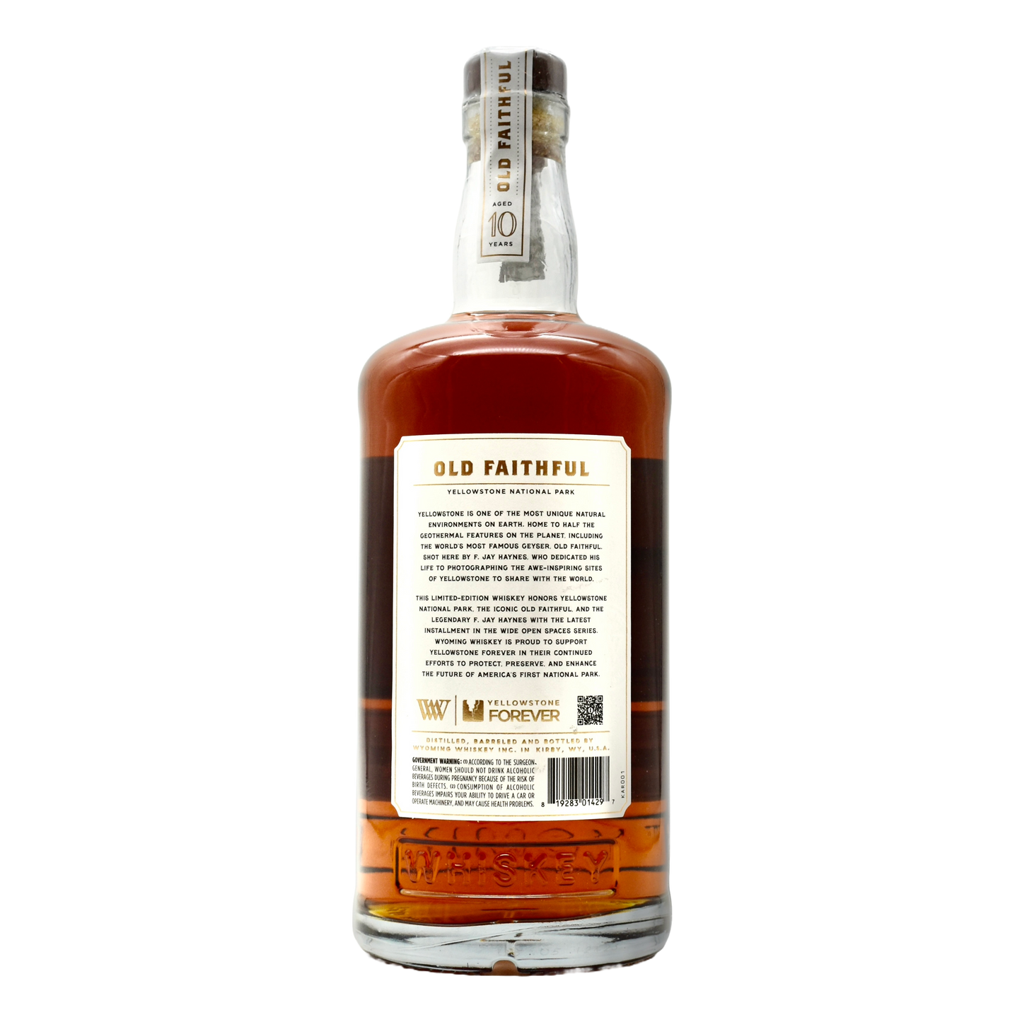 Wyoming Whiskey Old Faithful Bourbon 750ml