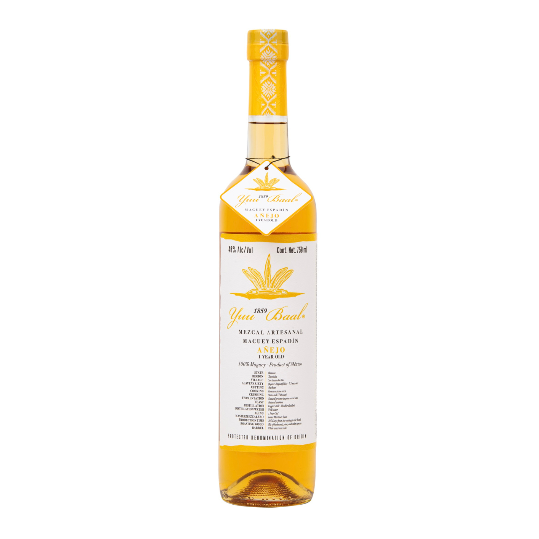 Yuu Baal Anejo Espadin Mezcal 750ml