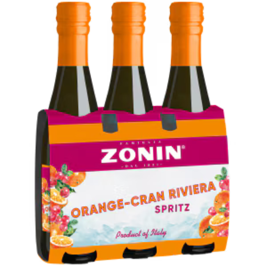 Zonin Orange Cranberry Spritz 8 x 3 Pack 200ml (24 bottles)