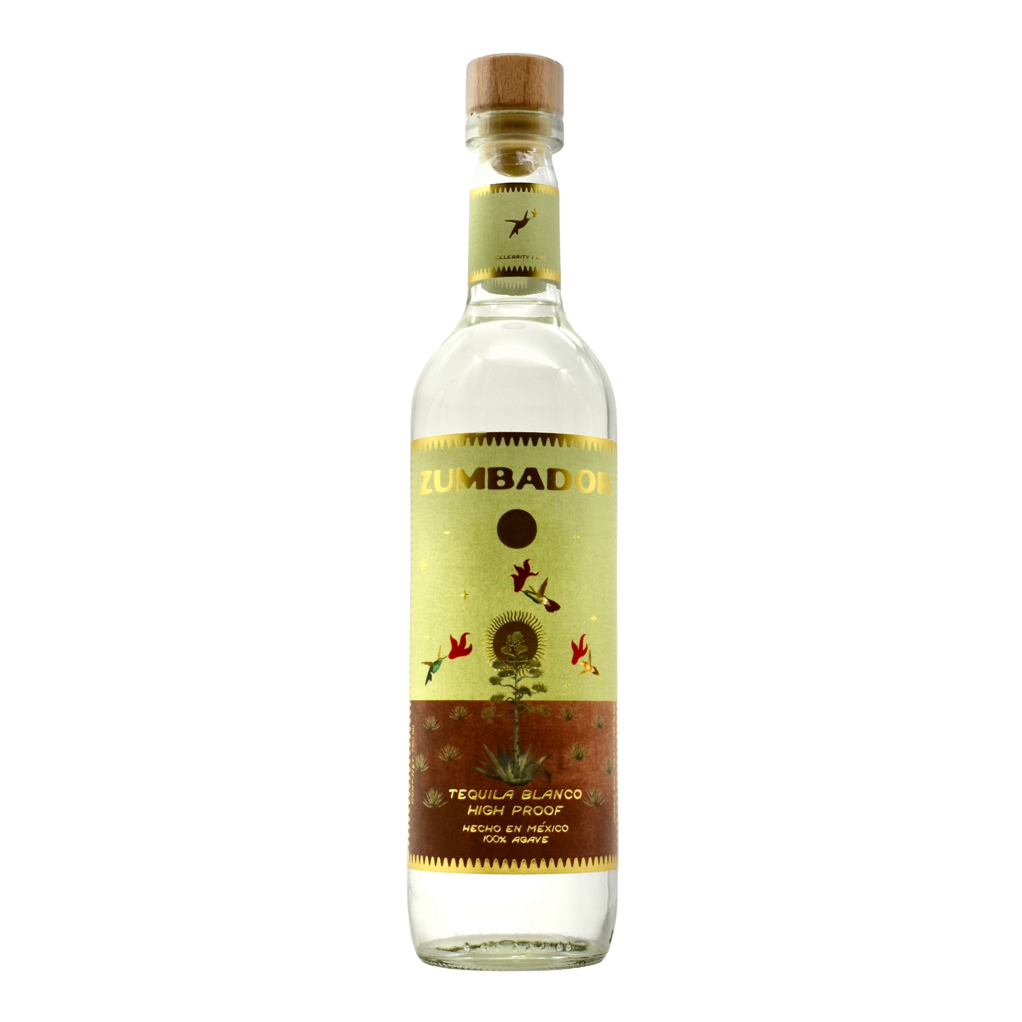 Zumbador Tequila High Proof Blanco 750ml