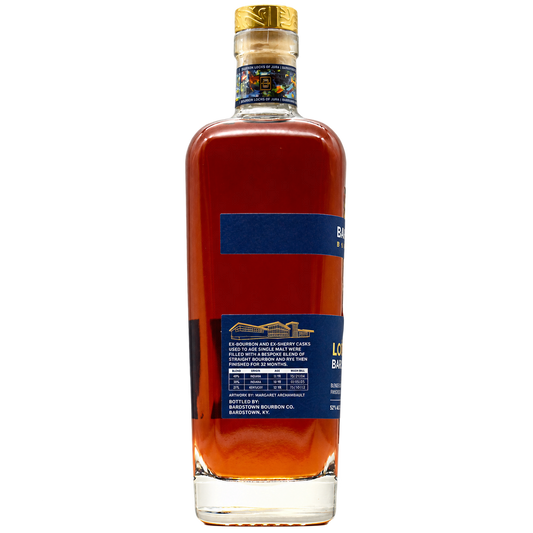 Bardstown Bourbon Lochs of Jura Barrel Finish - back