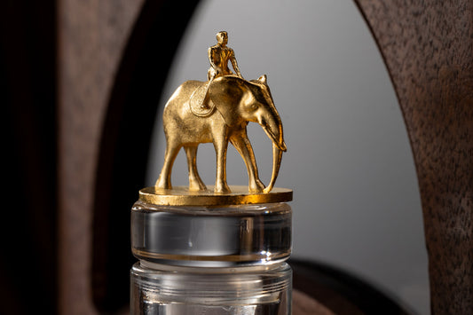 BHAKTA 2005 Bourbon bottle and presentation box
