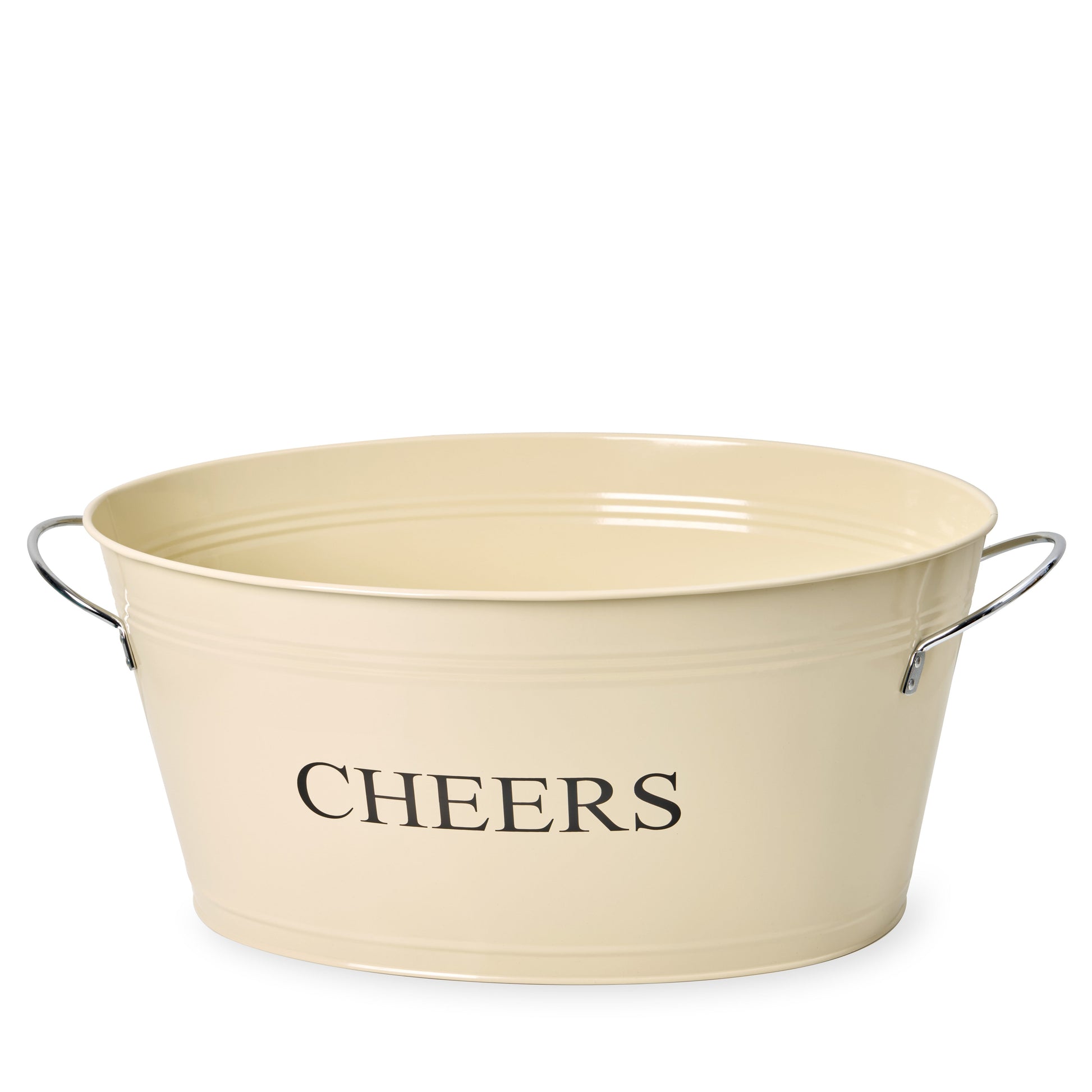 Cheers Galvanized Metal Beverage Tub