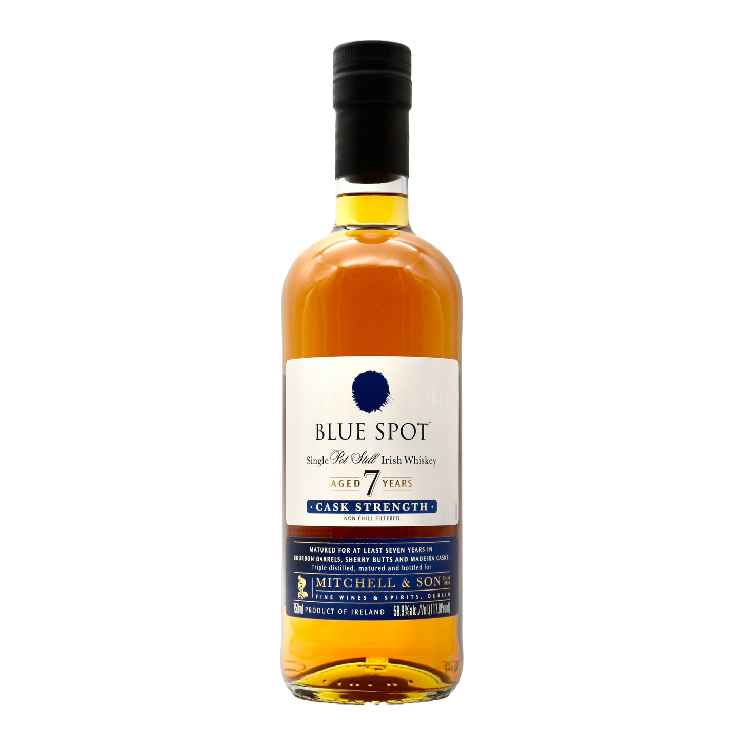 Blue Spot Irish Whiskey 750ml