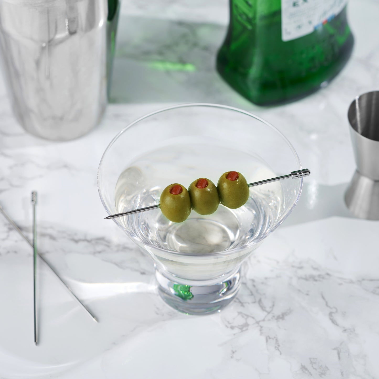 Stainless Steel Cocktail Picks, Set of 10