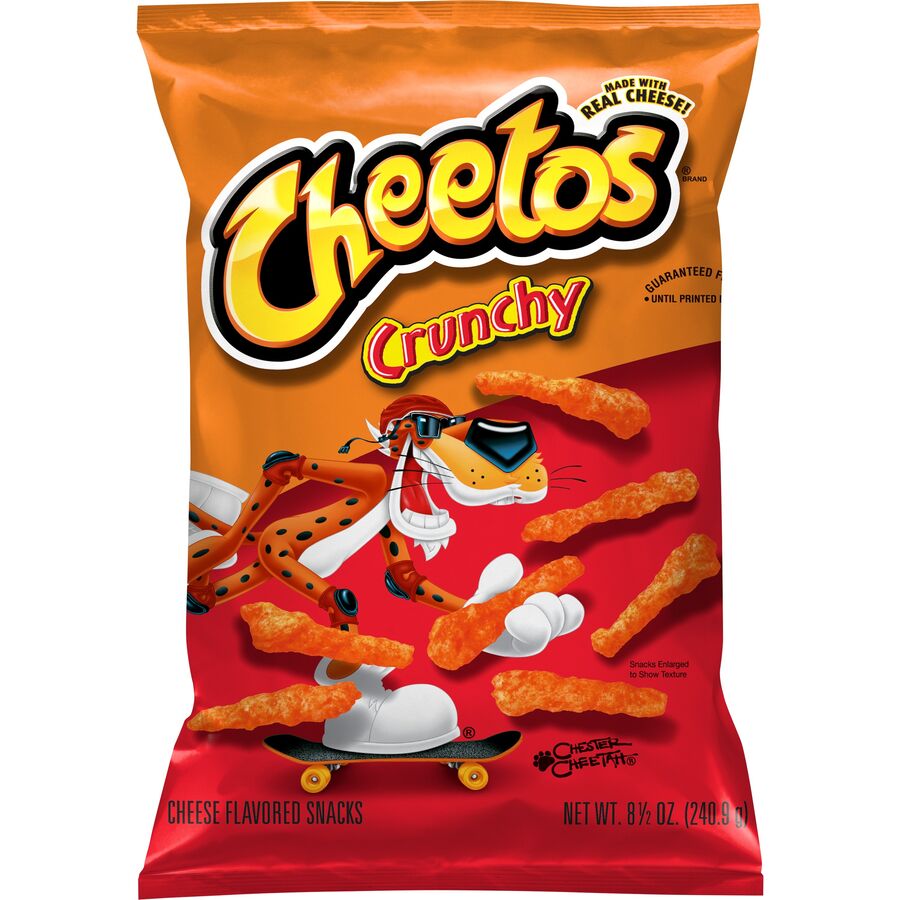 Cheetos Crunchy Cheese Flavored Snacks 8.5 oz
