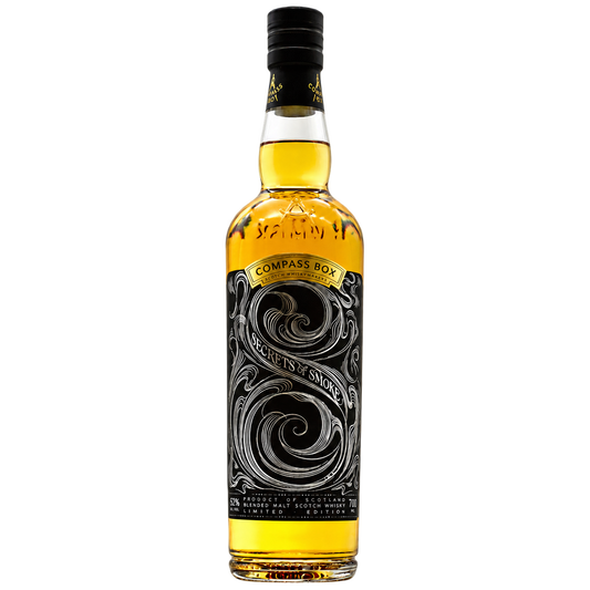 Compass Box Secrets of Smoke Blended Malt Scotch Whisky 700ml - front