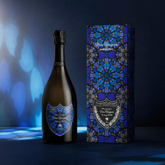 Dom Pérignon 2018 Damien Hirst Limited Edition Champagne bottle and gift box