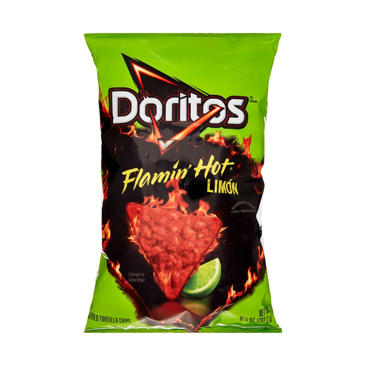 Doritos Flamin' Hot Limon Flavored Tortilla Chips 9.25 oz
