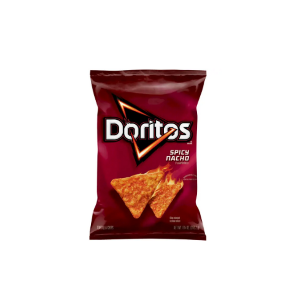Doritos Spicy Nacho Flavored Tortilla Chips 9.25 oz