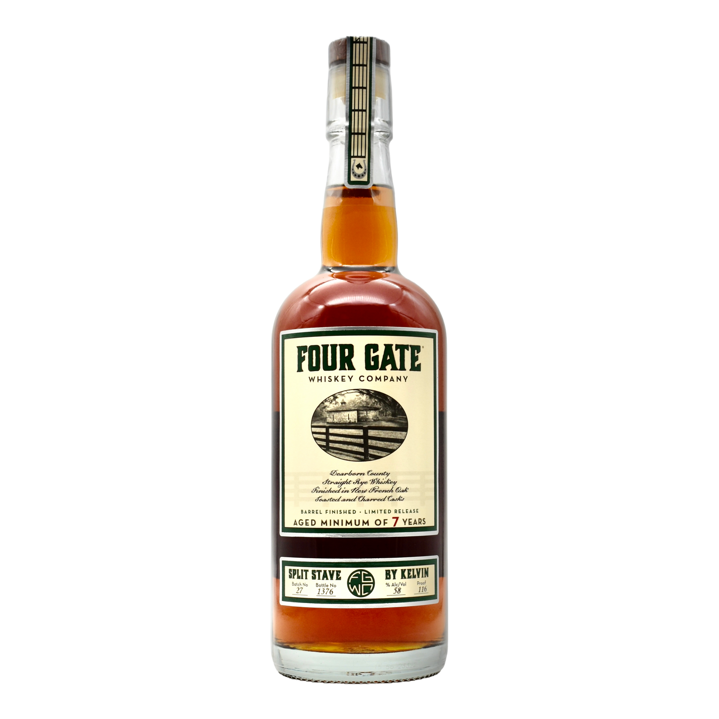 Four Gate 7 Year Split Stave Kelvin Batch 27 750ml