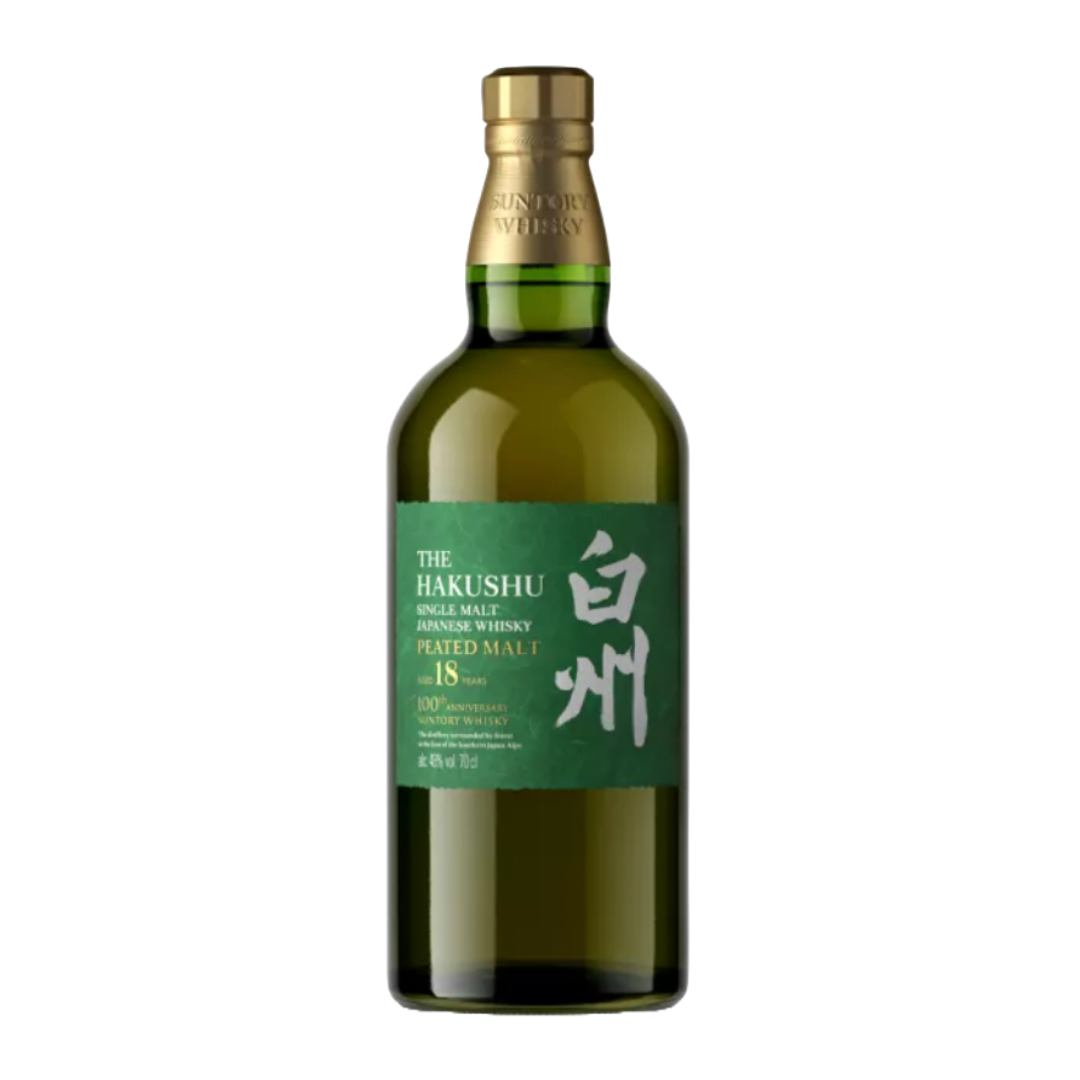 Hakushu 18yr Peated Malt Anniversary Edition Japanese Whiskey 700ml