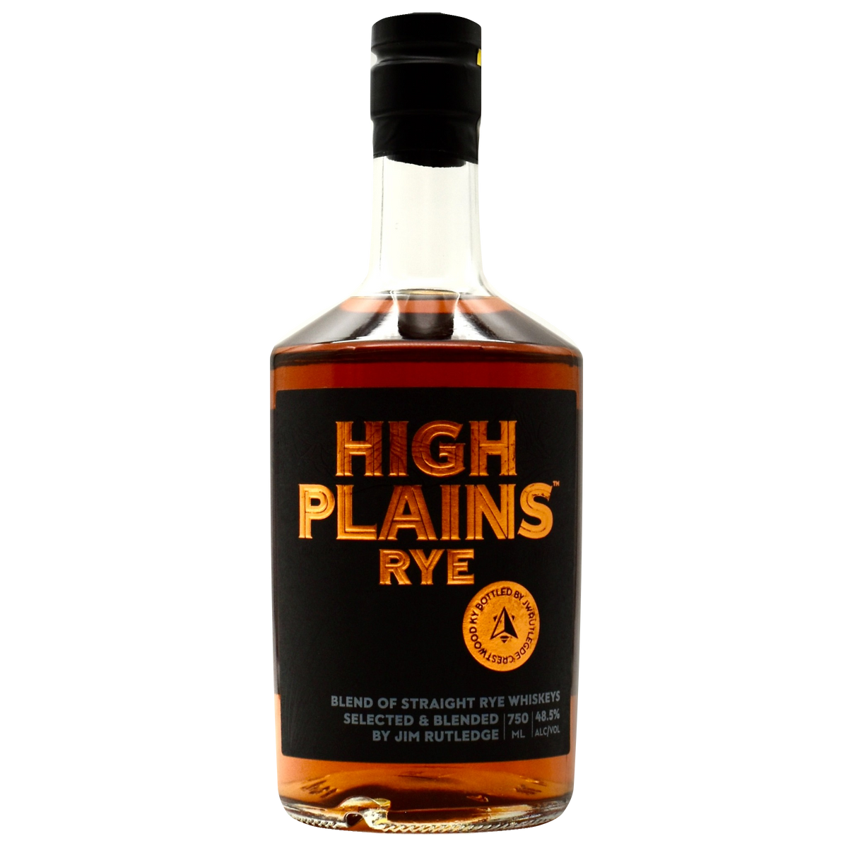 High Plains Rye by Jim Rutledge front bottle
