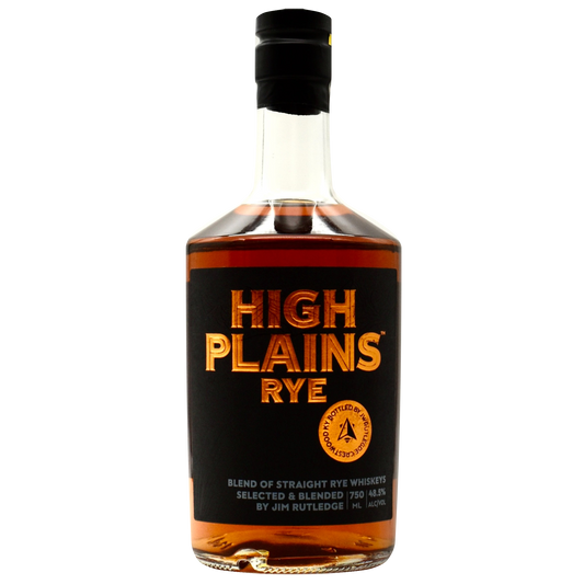 High Plains Rye by Jim Rutledge front bottle