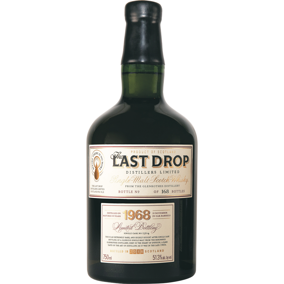 The Last Drop Glenrothes 1969 Single Malt Scotch Whisky – 94.2 Proof