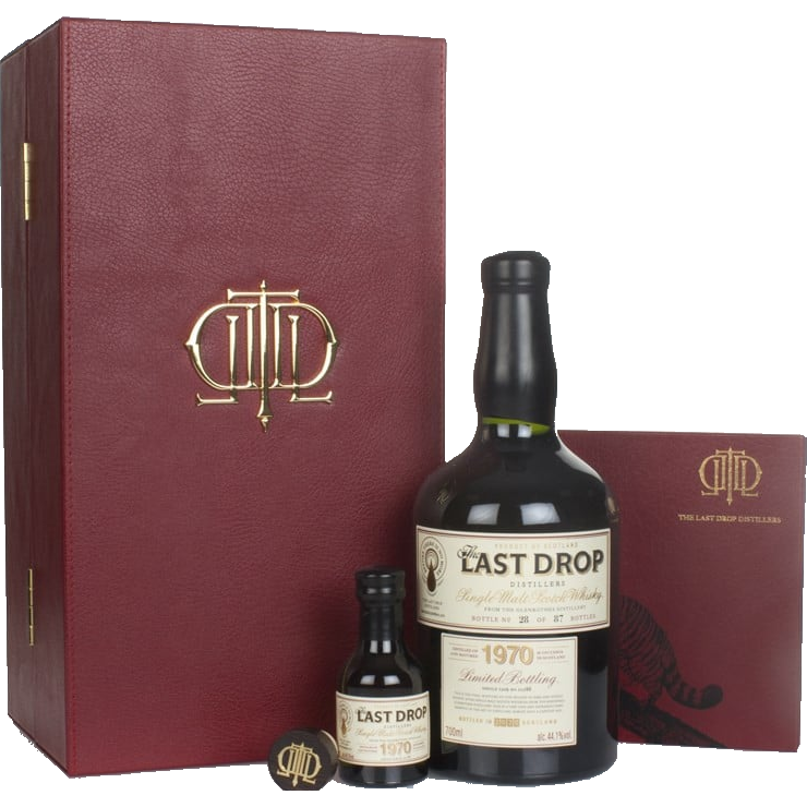 The Last Drop Glenrothes 1970 Single Malt Scotch Whisky – 88.2 Proof