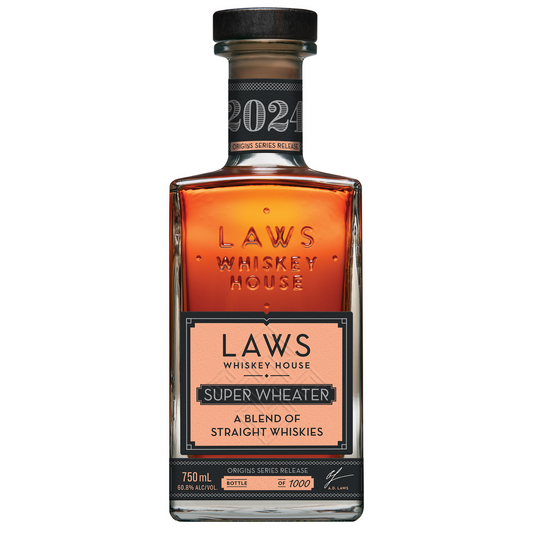 Laws Whiskey Straight Super Wheater 750ml
