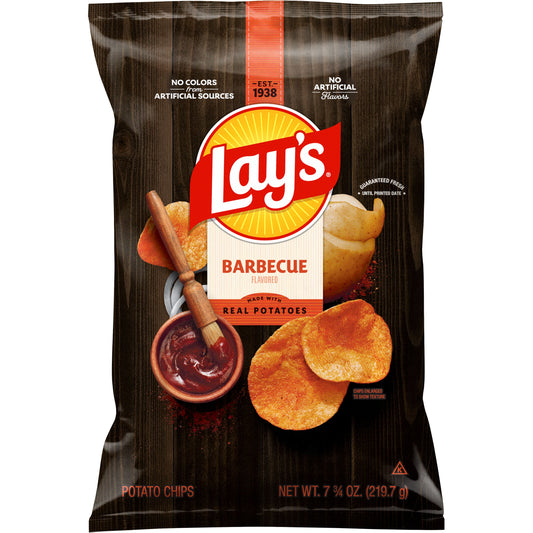 Lay's Barbecue Flavored Potato Chips 7.75 oz
