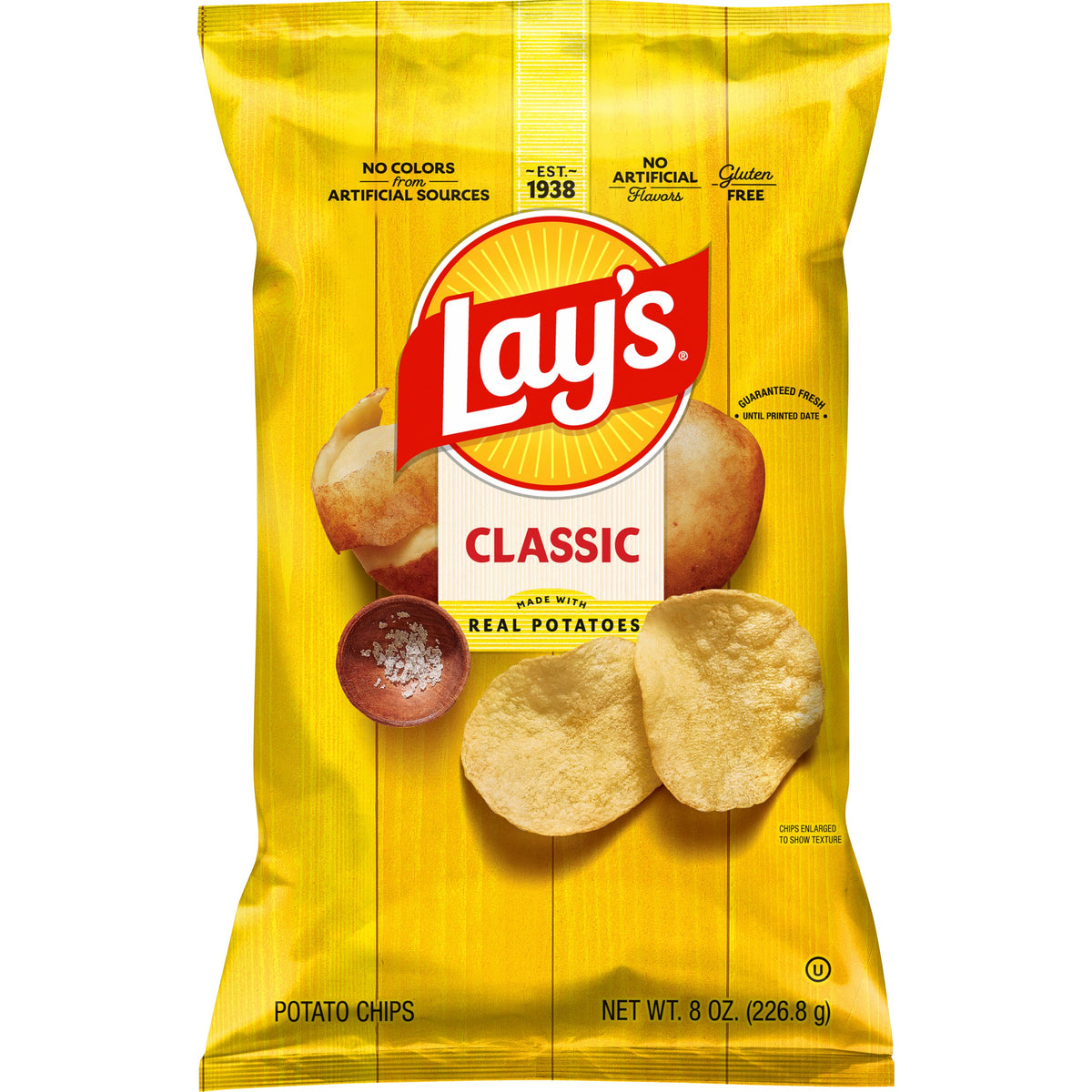 Lay's Classic Potato Chips 8 oz