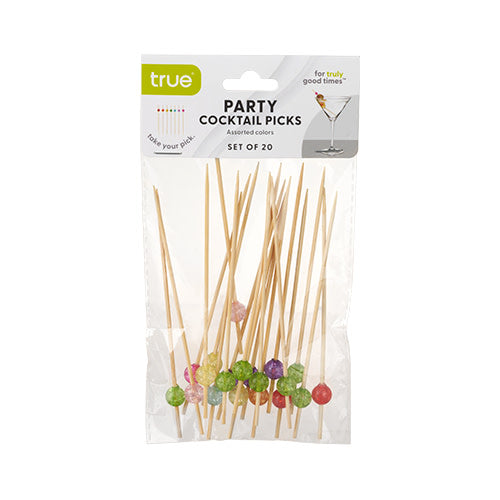 Ball Cocktail Picks, Set of 20