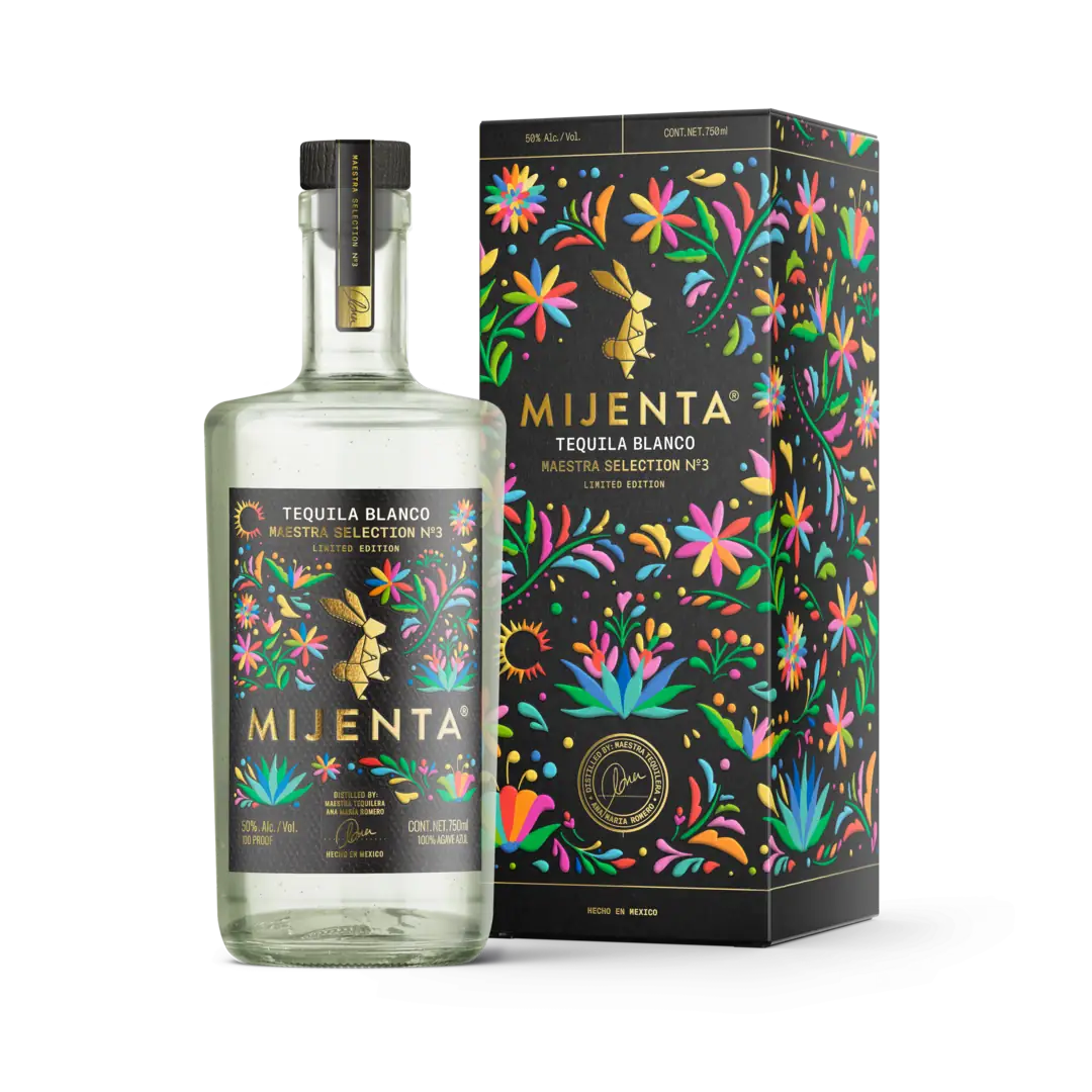 Mijenta Maestra Selection No. 3 bottle and box