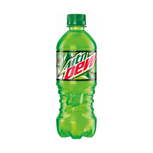 Mountain Dew 20 oz Bottle