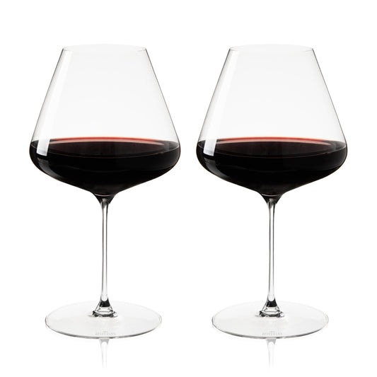 Definition Burgundy Wine Glass, Set of 2