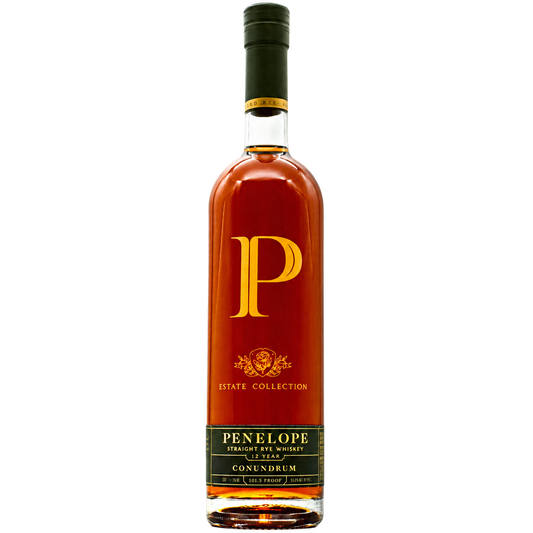Penelope Estate Collection Conundrum 12 Year Rye - front