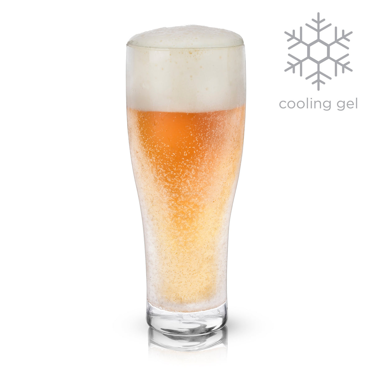 Glacier Double Walled Chilling Beer Glass