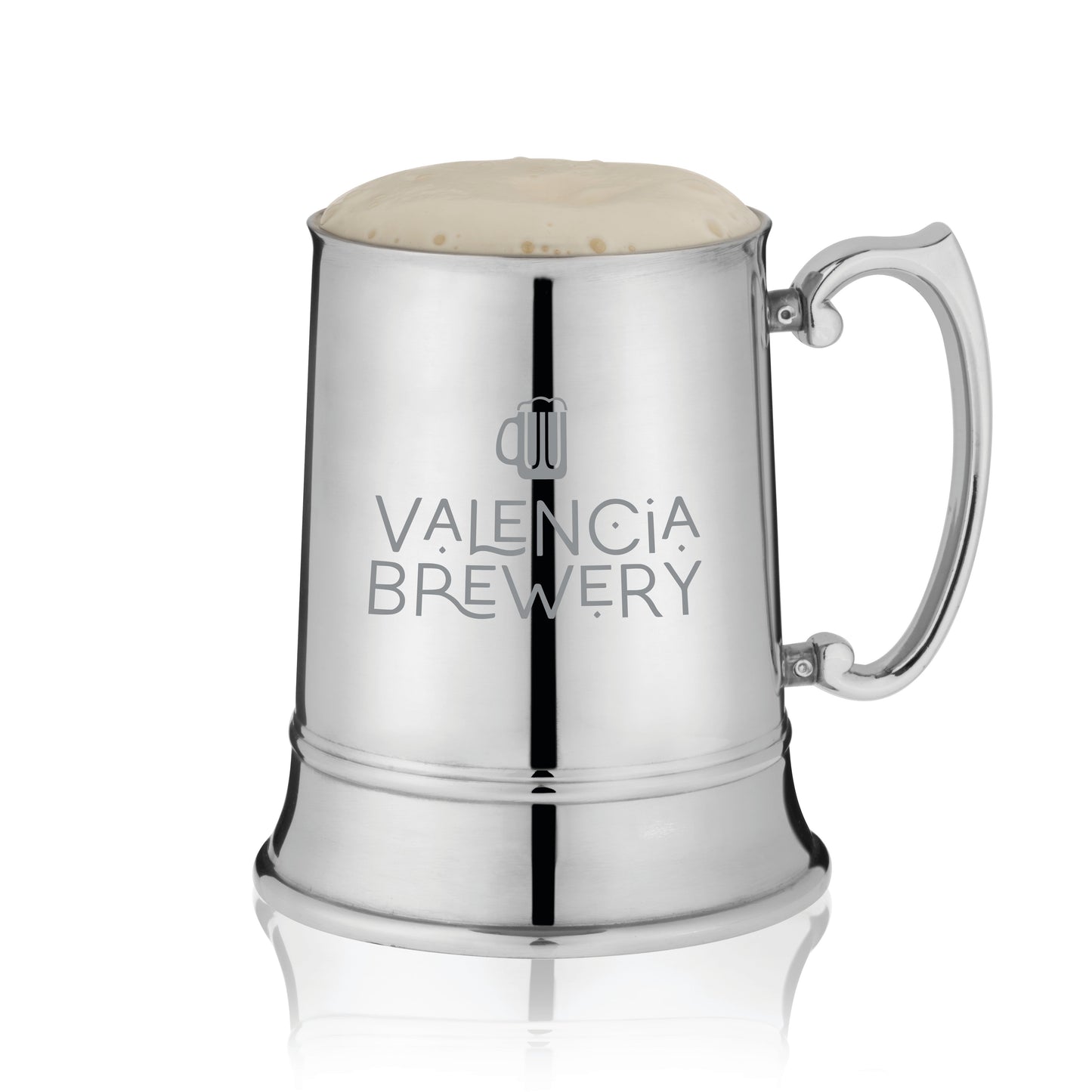 Beer Stein in Stainless Steel