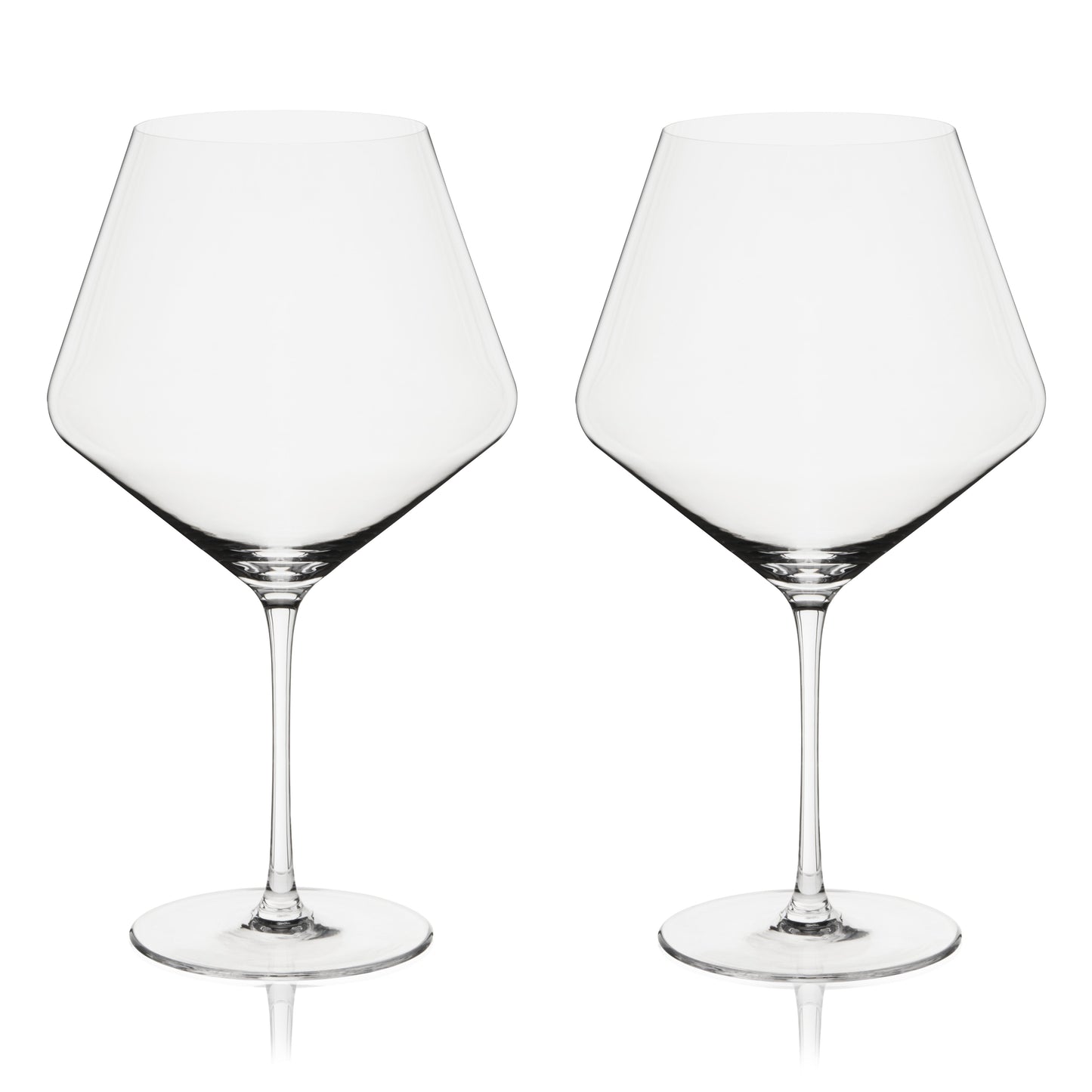 Reserve Liminal Burgundy Wine Glasses, Set of 2