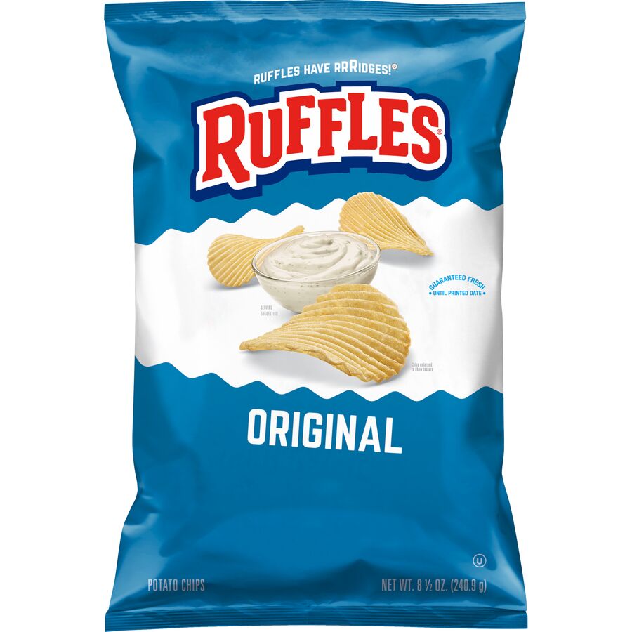 Ruffles Original Potato Chips 8.5 oz