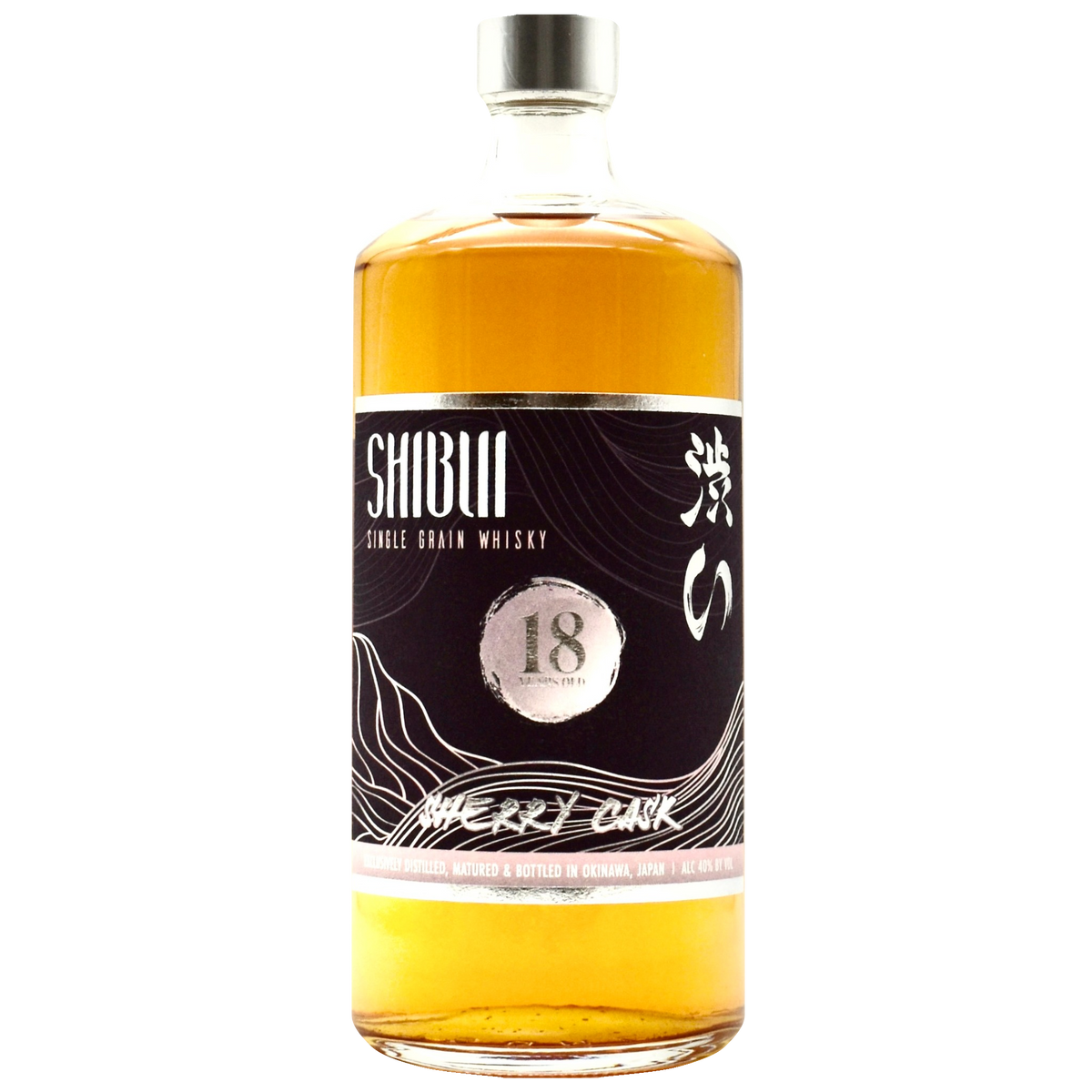 Shibui Japanese Whisky Sherry Cask 18 Year front bottle