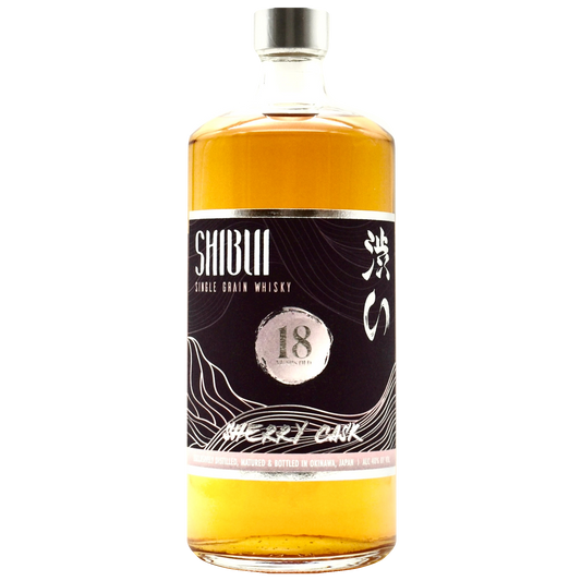 Shibui Japanese Whisky Sherry Cask 18 Year front bottle