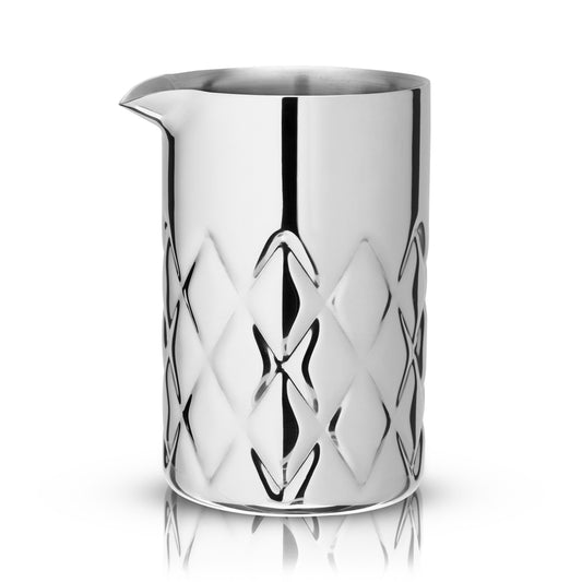 Harrison Double Walled Mixing Glass in Stainless Steel