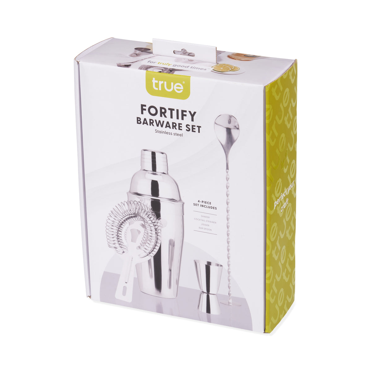 Fortify 4-Piece Mixologist Barware Set