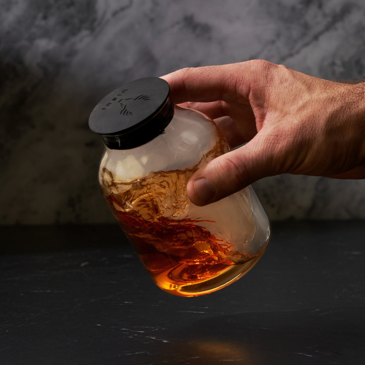 5-Piece Stacking Smoked Cocktail Kit