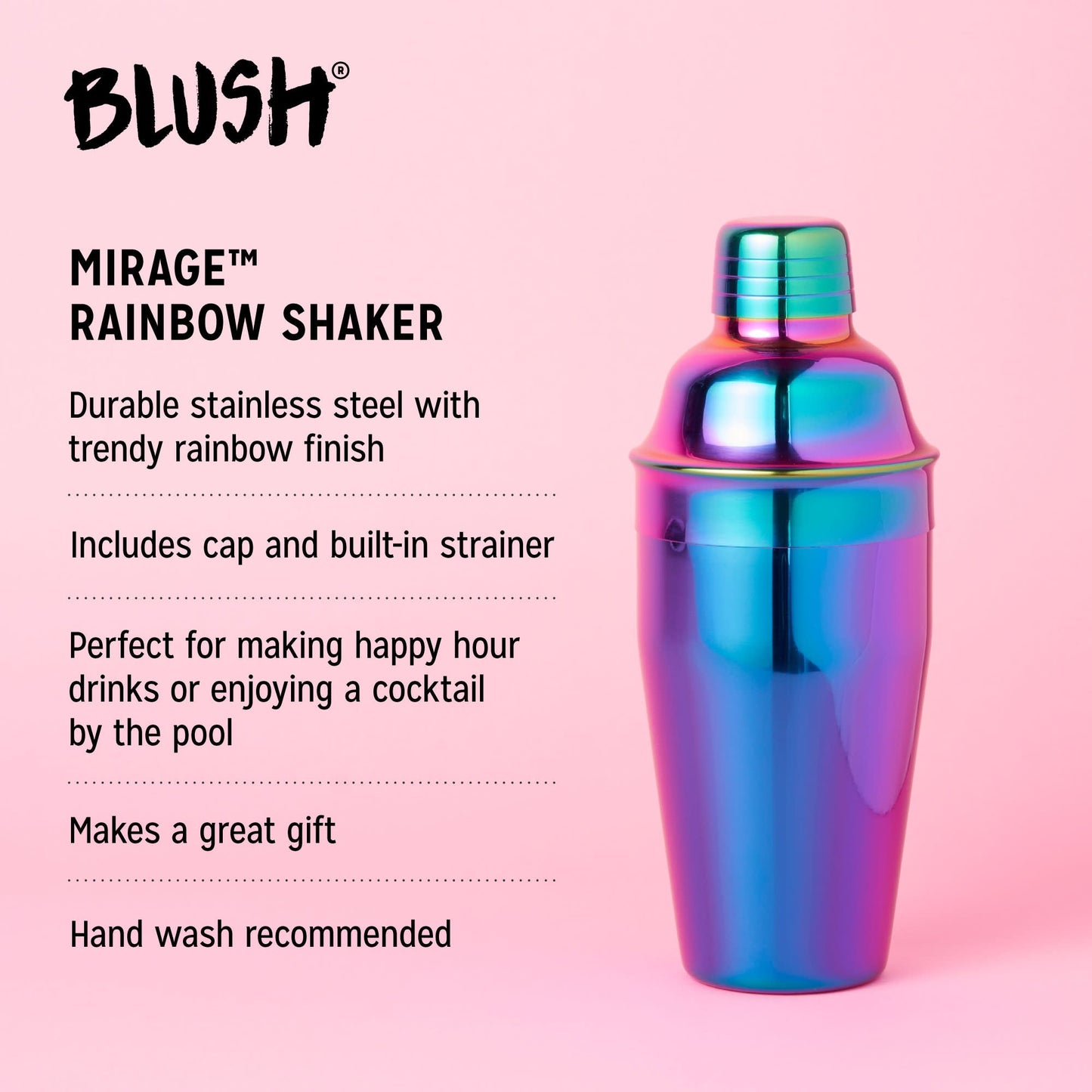 Mirage Rainbow Shaker