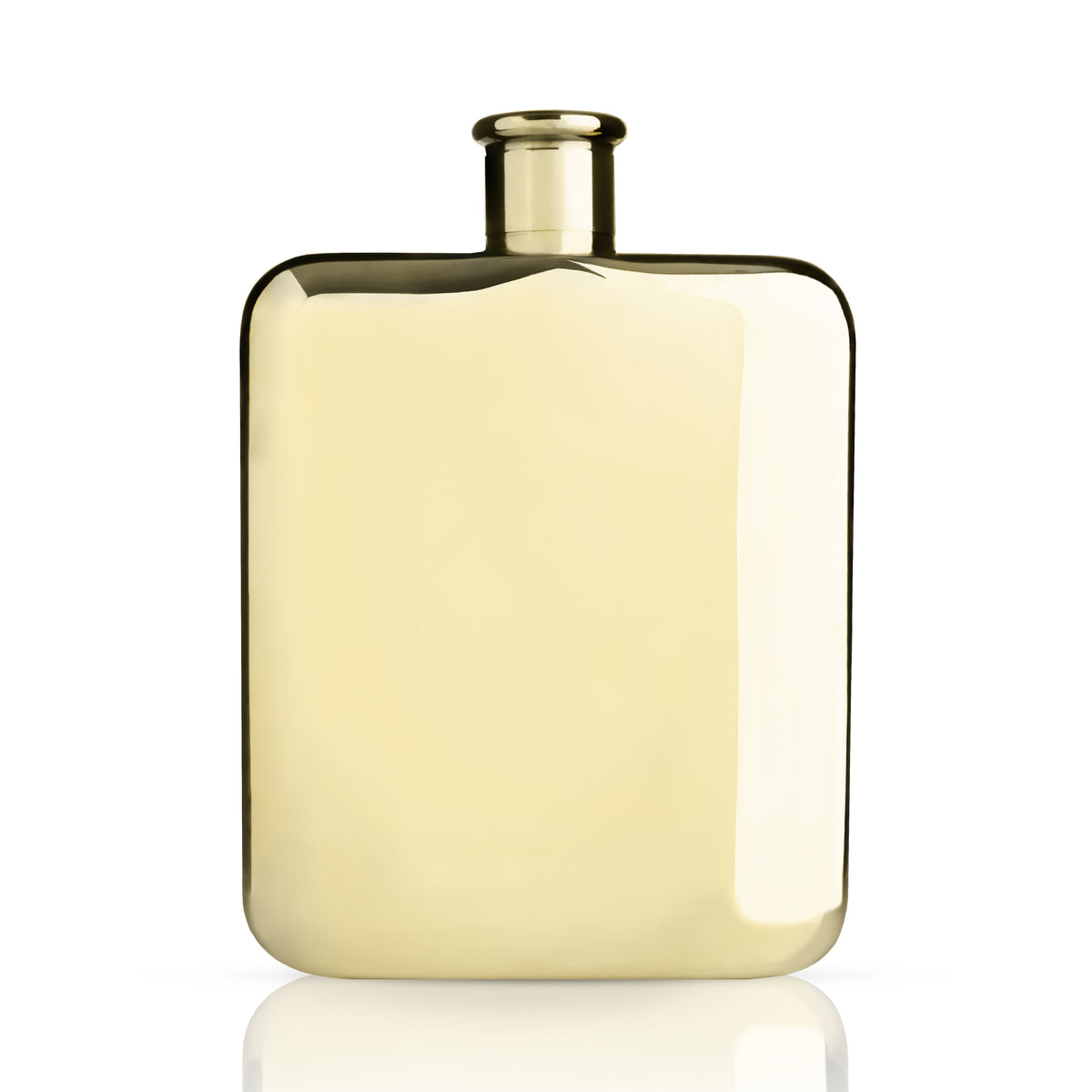 Belmont 6 oz Flask in Gold