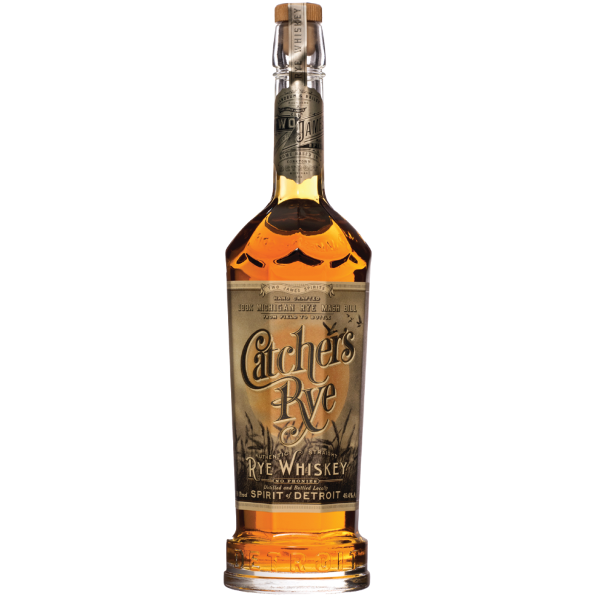 Two James Catcher's Rye Whiskey 750ml