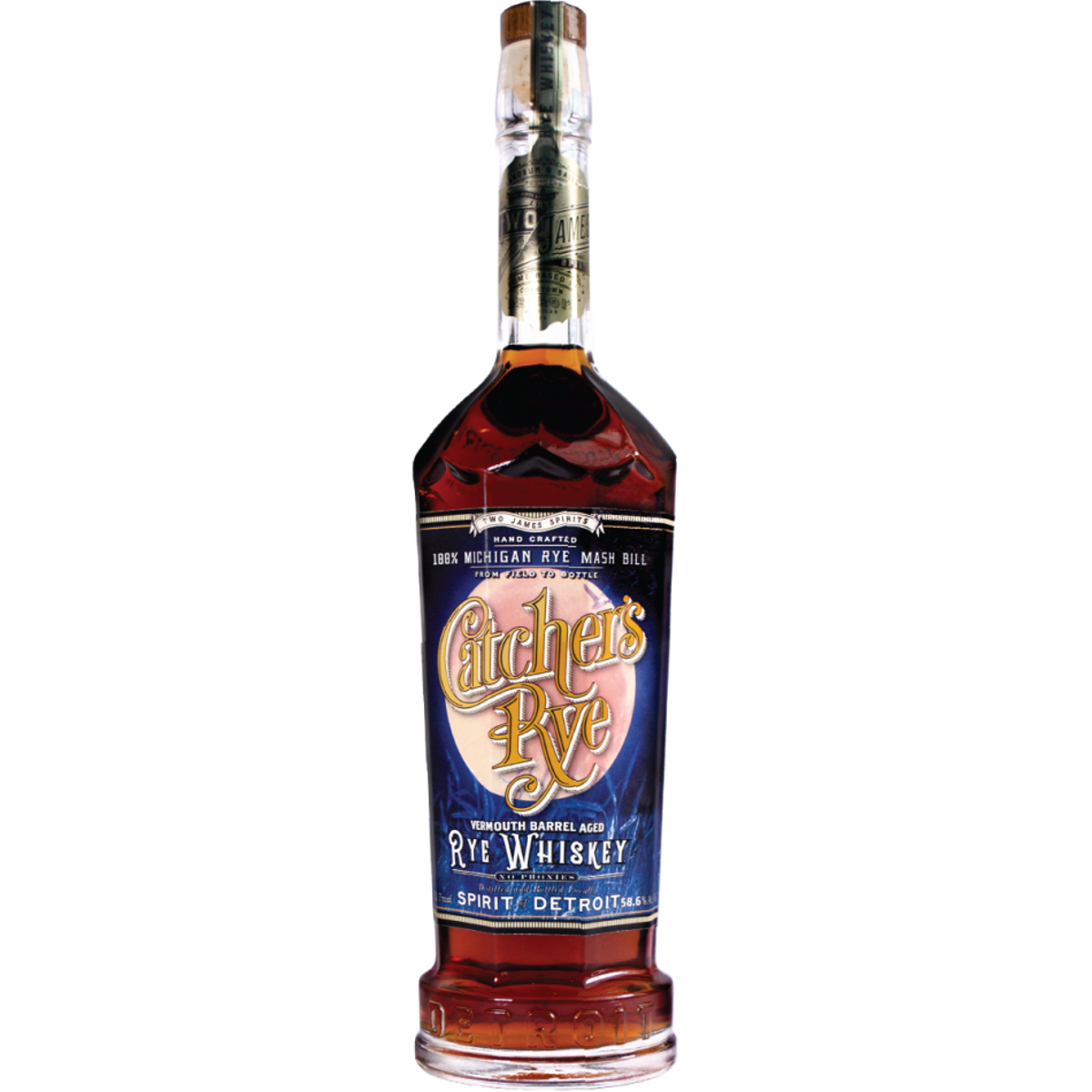 Two James Catcher's Rye Vermouth Finish Whiskey 750ml