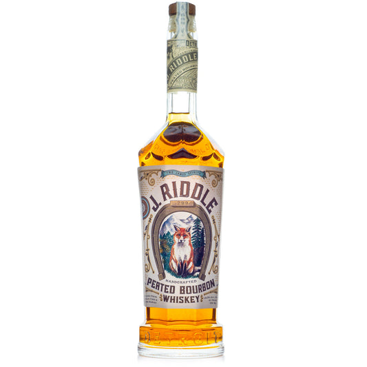 Two James J. Riddle Peated Bourbon 750ml