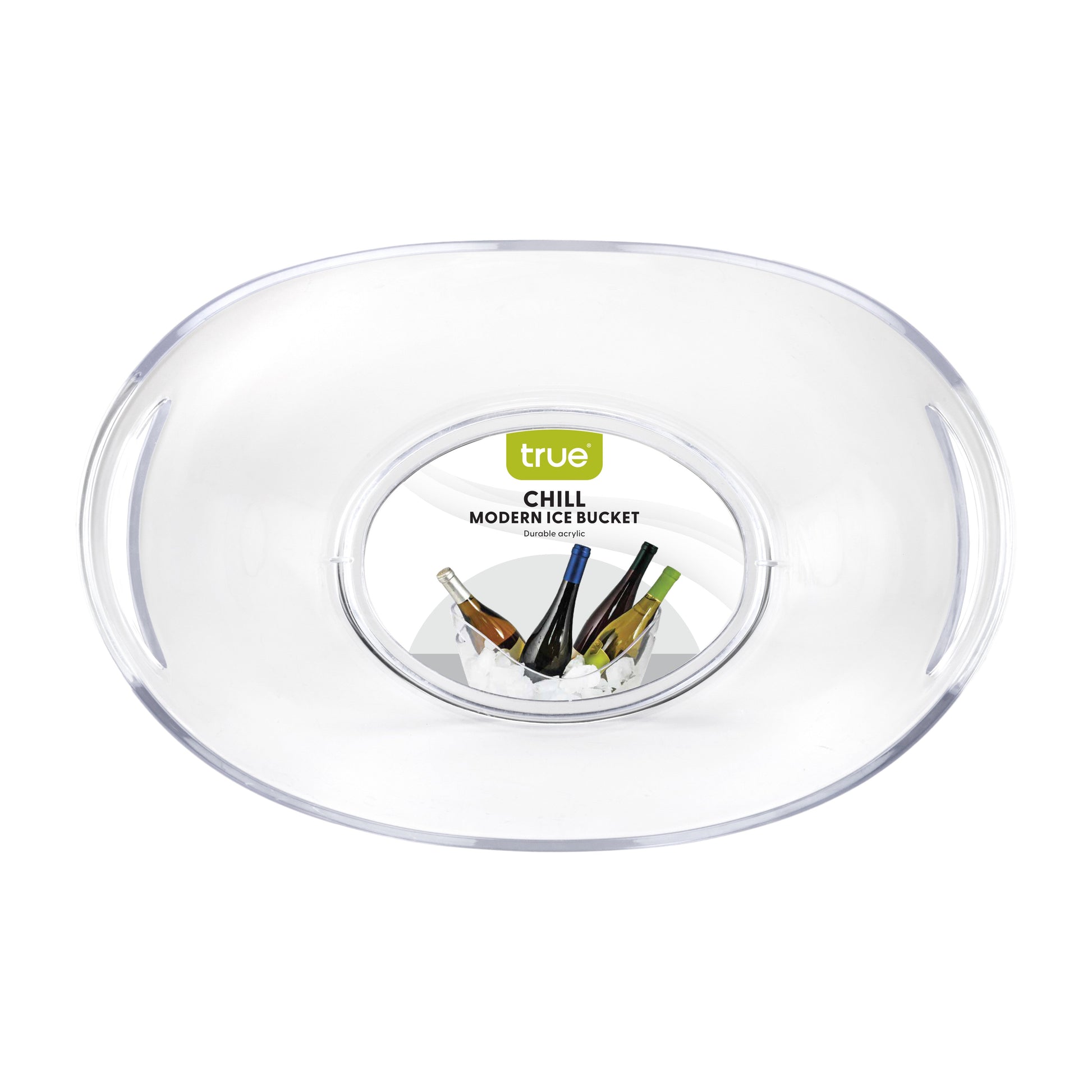 Chill Large Acrylic Ice Bucket in Clear