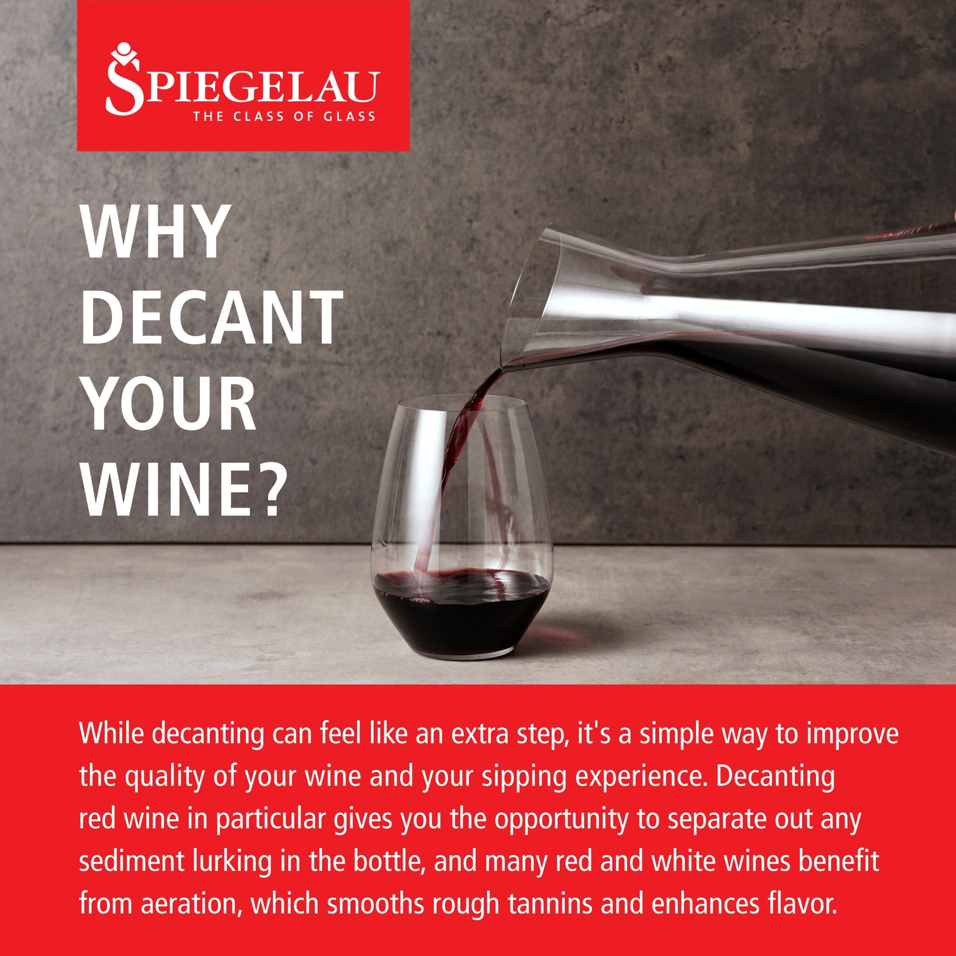 Style 1L Wine Decanter