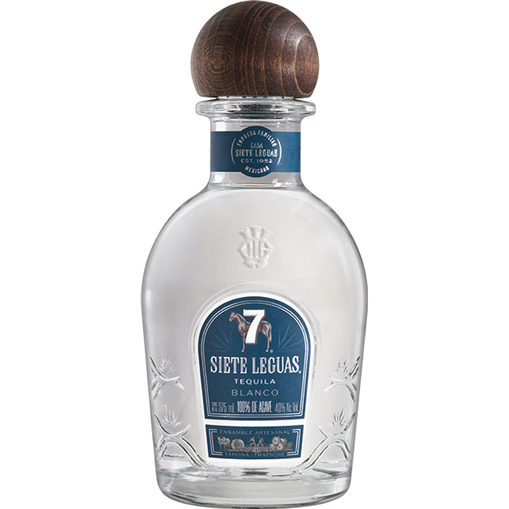 Siete Blanco bottle square