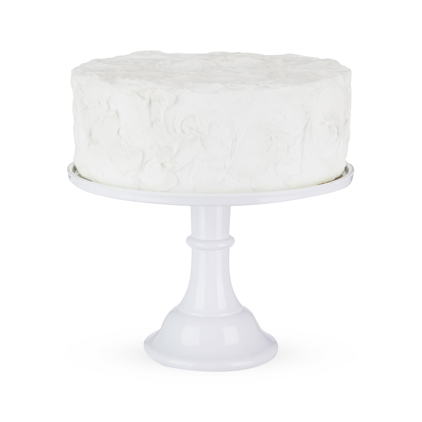 Melamine Cake Stand in White